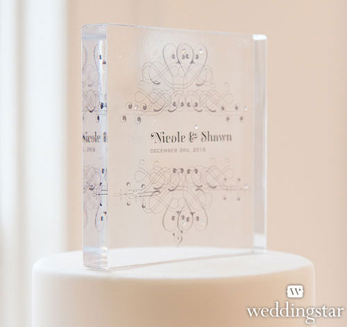 Fanciful Custom Wedding Cake Topper