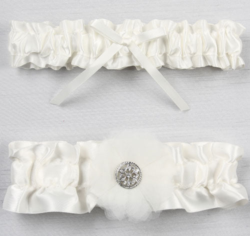 Chloe Wedding Garter Set
