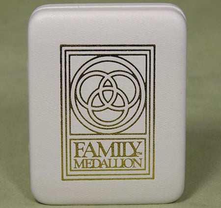 Sterling Silver Medallion Pendant - Dark Finish