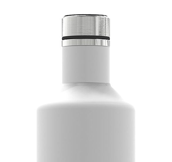 Times Square Travel Bottle - Modern White
