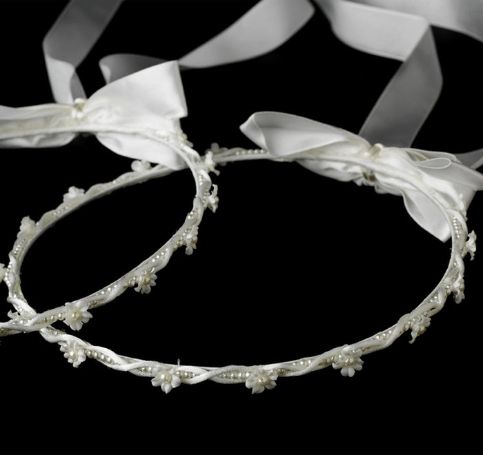 Braided Greek Stefana Wedding Crowns