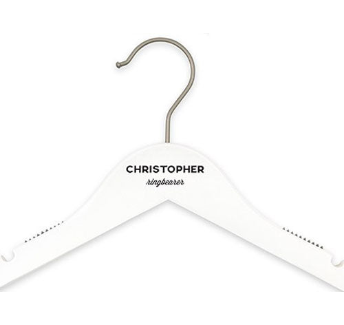 Personalized Ring Bearer Hanger