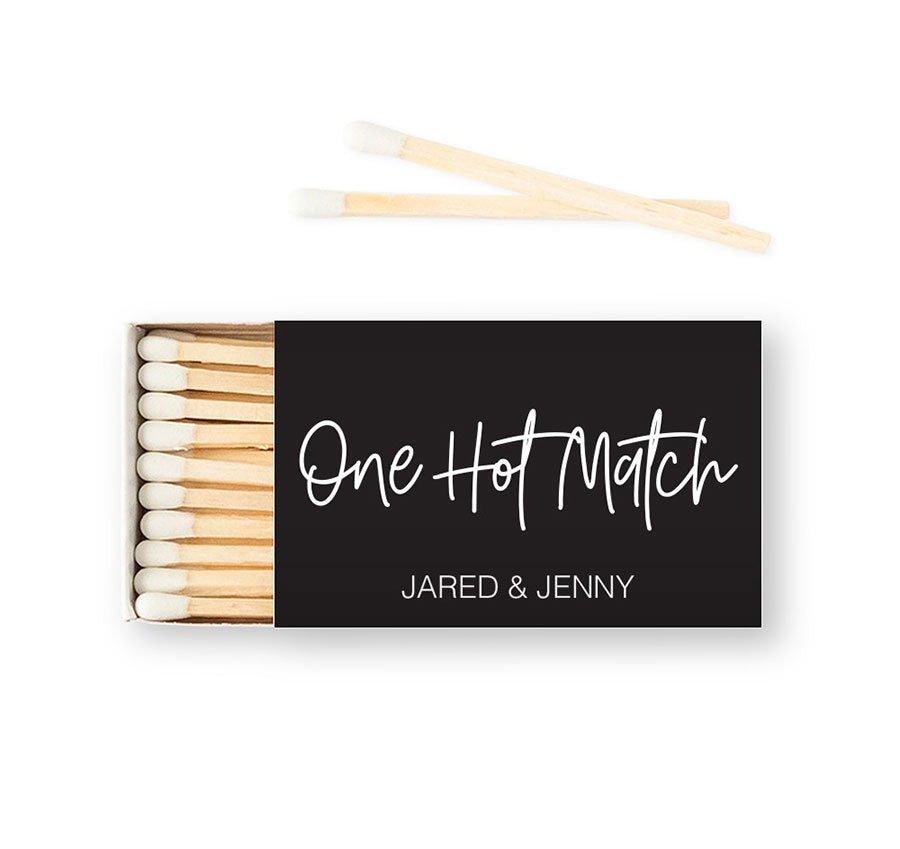 Personalized Matchbox - One Hot Match - Pack of 50
