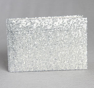 Elsa Matte Sequin Wedding Guest Book