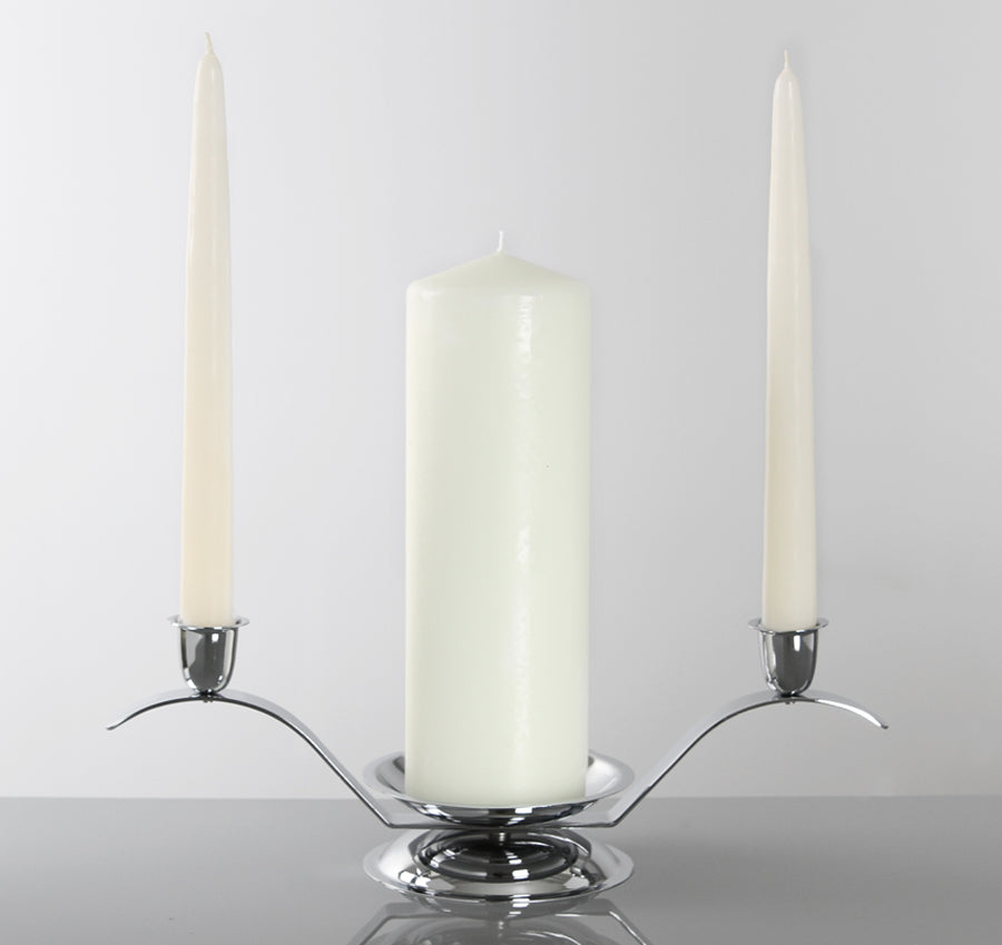 Tri Unity Candle Holder