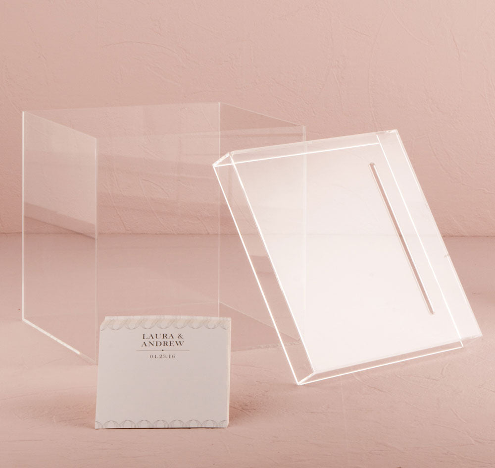 Phantom Wedding Wishing Well Acrylic Card Box