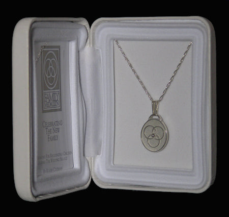 Sterling Silver Medallion Pendant - Bright Finish