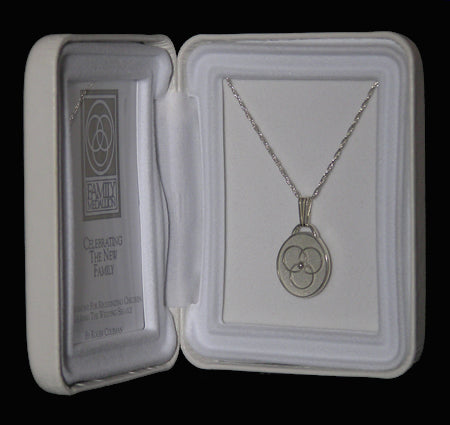 Sterling Silver Medallion Pendant - Bright Finish