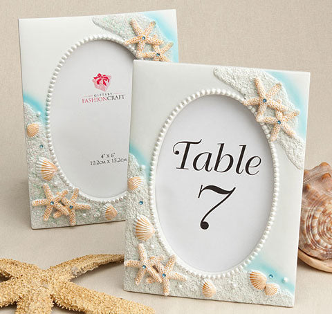 Beach Table Number Frame