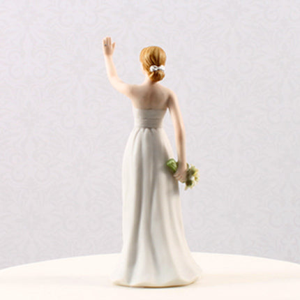 High Five Bride Figurine