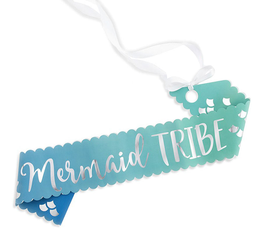 Mermaid Tribe Paper Sash