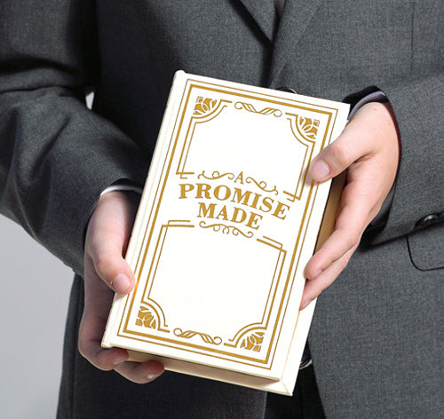 A Promise Made Wedding Ring &amp; Vow Box