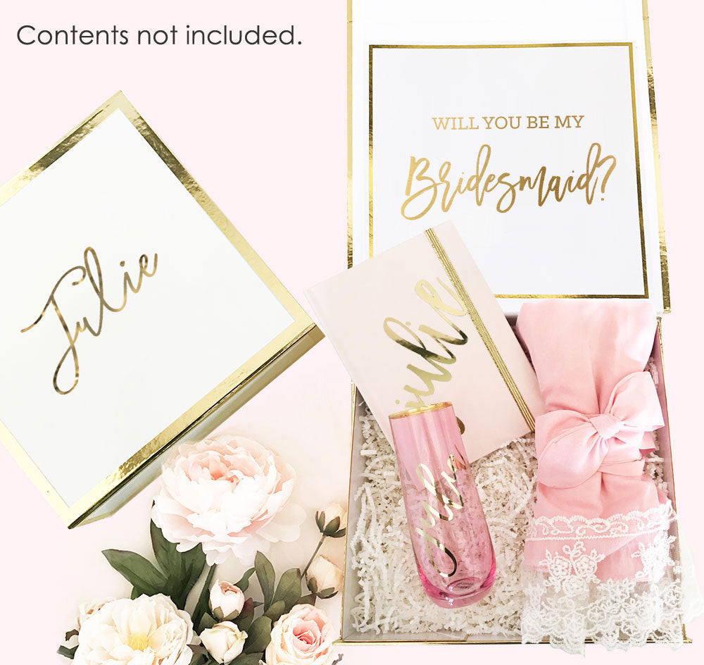 Personalized Gift Box - White