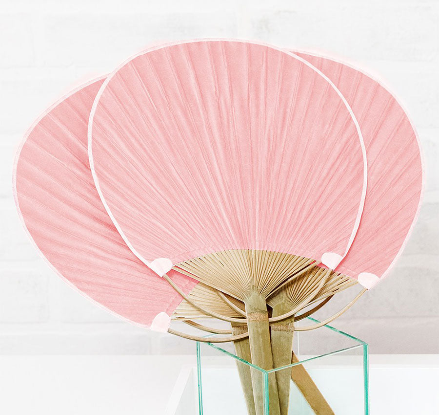 Paddle Fan - Classic Pink
