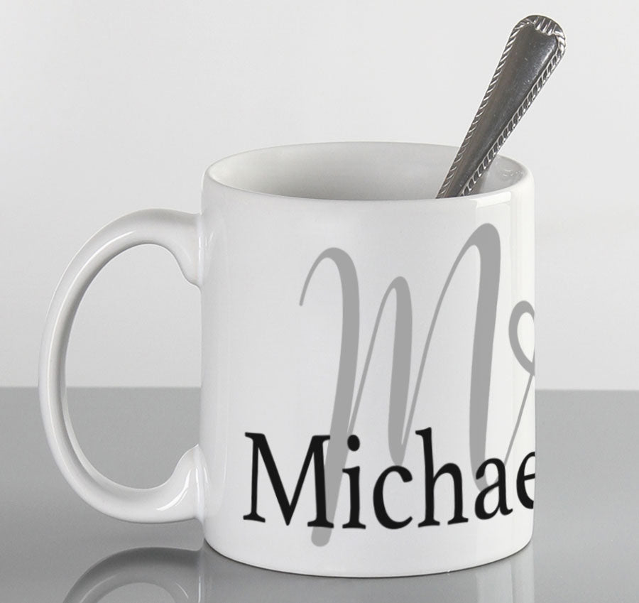 Personalized Mr/Mrs Mug