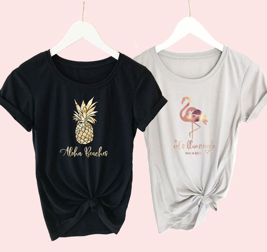 Tropical Bridesmaid T-Shirt