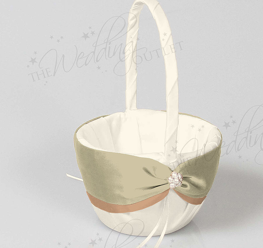 Nostalgia Flower Girl Basket