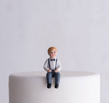Toddler Boy Cake Top Figurine