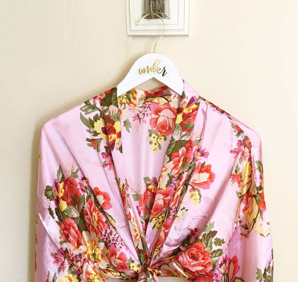 Gold Foil Bridesmaid Hanger