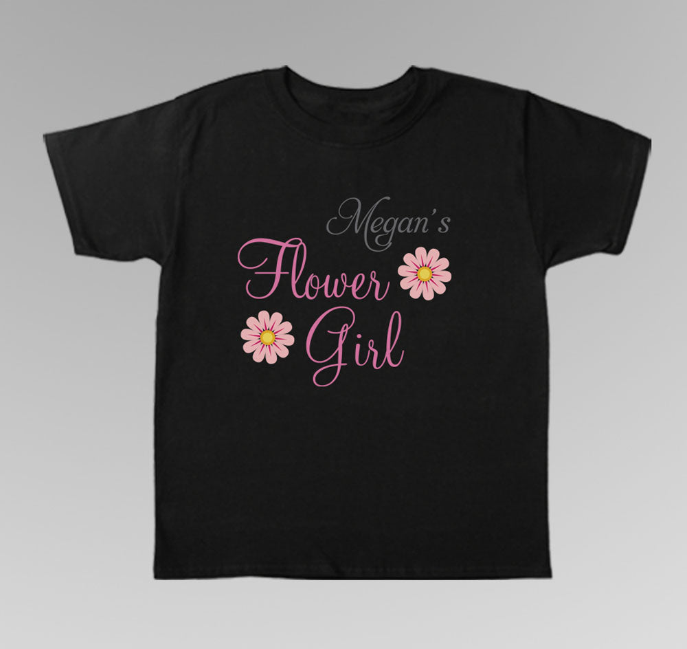 Flower Girl Tee - Personalized