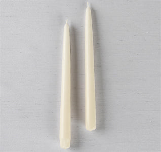 Plain Taper Candles - (Set of 2)