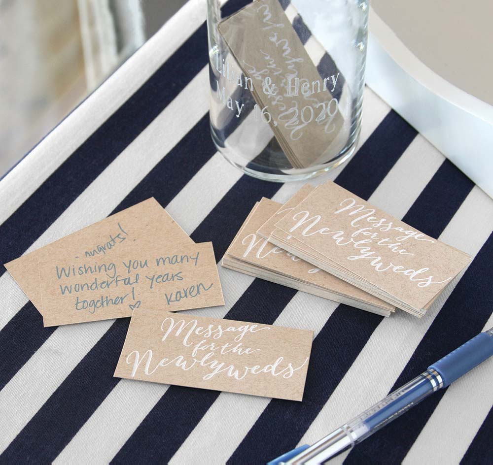Kraft Newlywed Advice Cards