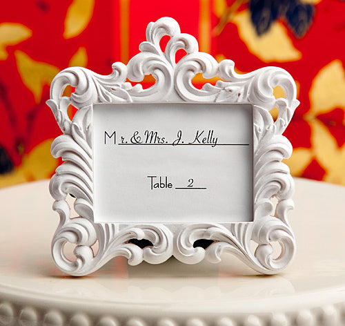 Baroque Style Place Card Frame