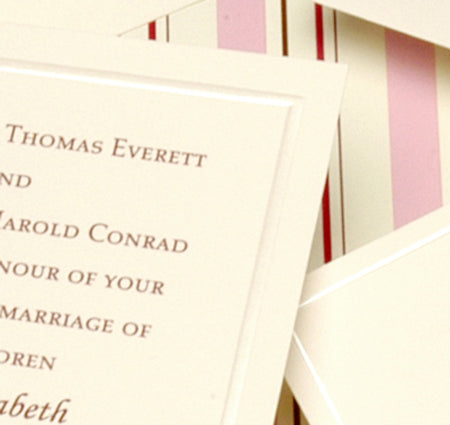 Pearl Ivory Invitation Kit (50 Count)