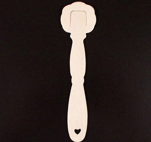 Eco-Wooden Ornate Handles for Wedding Favor Fans