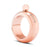 Personalized Bracelet Bangle Flask - Rose Gold