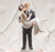 Swept Up in His Arms Bride & Groom Cake Topper