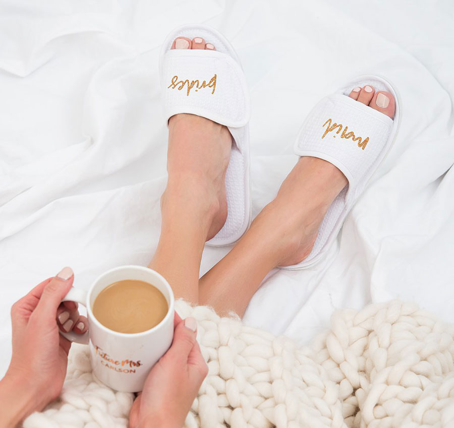 Women&#39;s Slippers - Bridesmaid