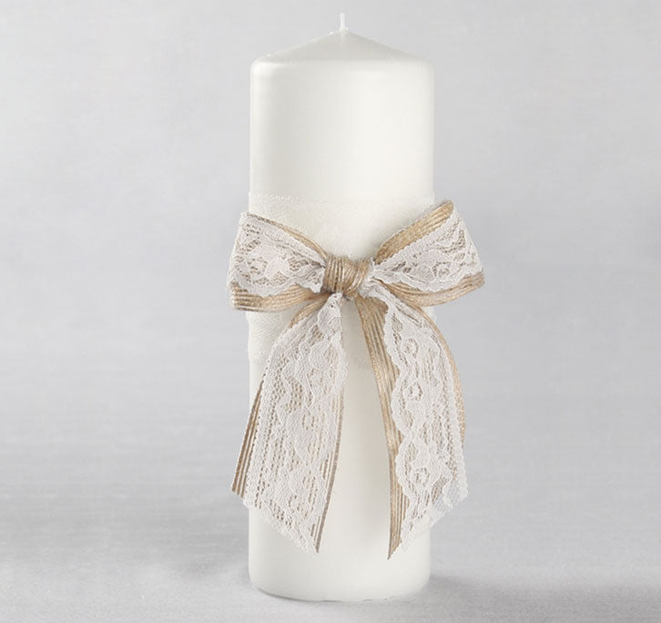 Country Romance Unity Candle