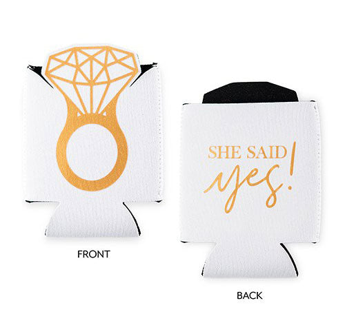 She Said Yes! Engagement Party Can Cooler
