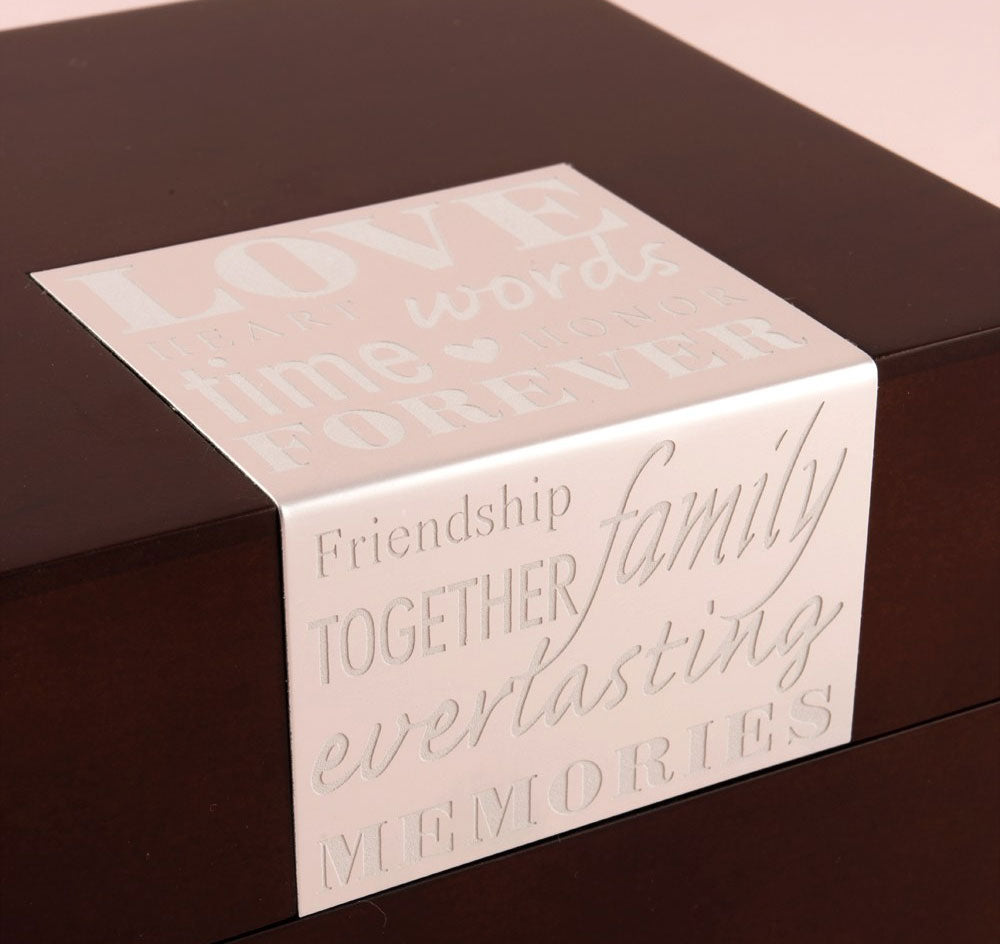 Wooden Wedding Memory Box