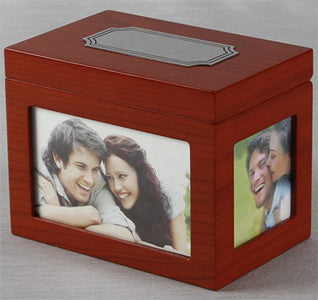 Cherry Wood Wedding Wish Box