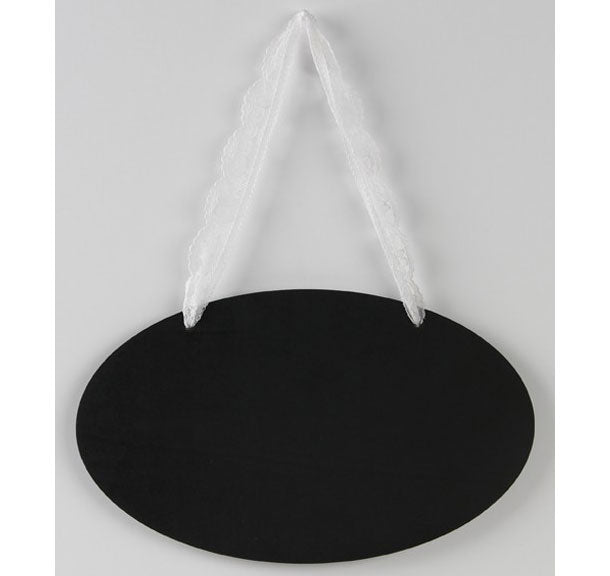 Oval Chalkboard Sign