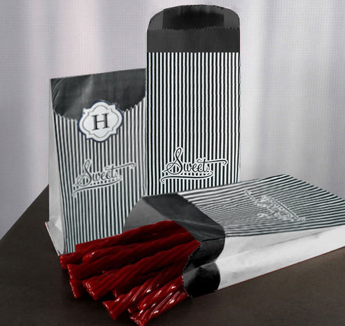 Sweet Black Goodie Bags