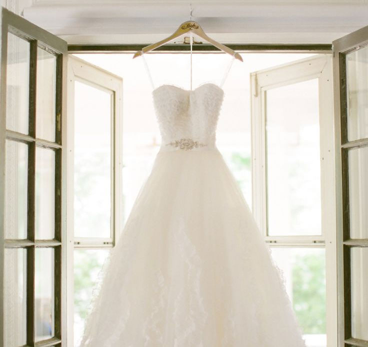 Personalized Wedding Date Hanger