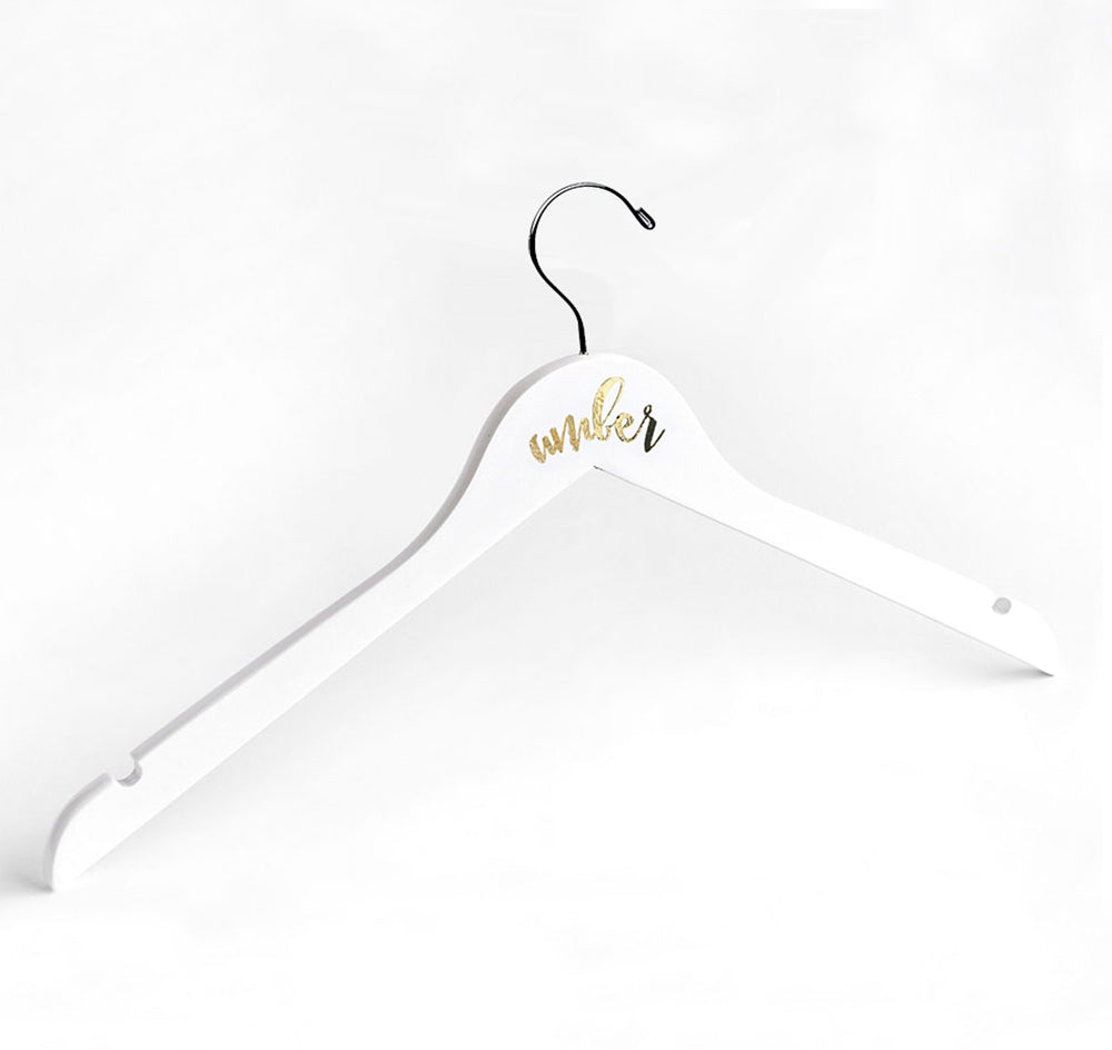 Personalized Flower Girl Hanger