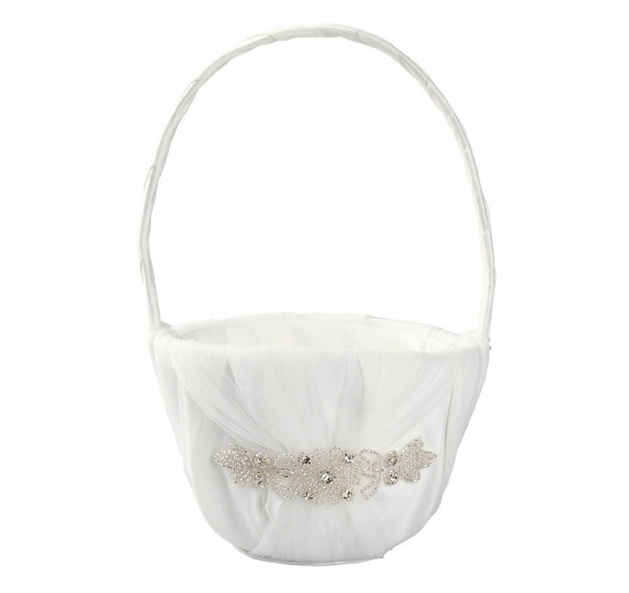Sonya Flower Girl Basket