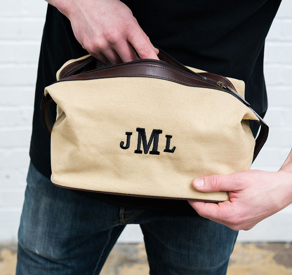 Rugged Groomsmen Travel Bag - Monogram