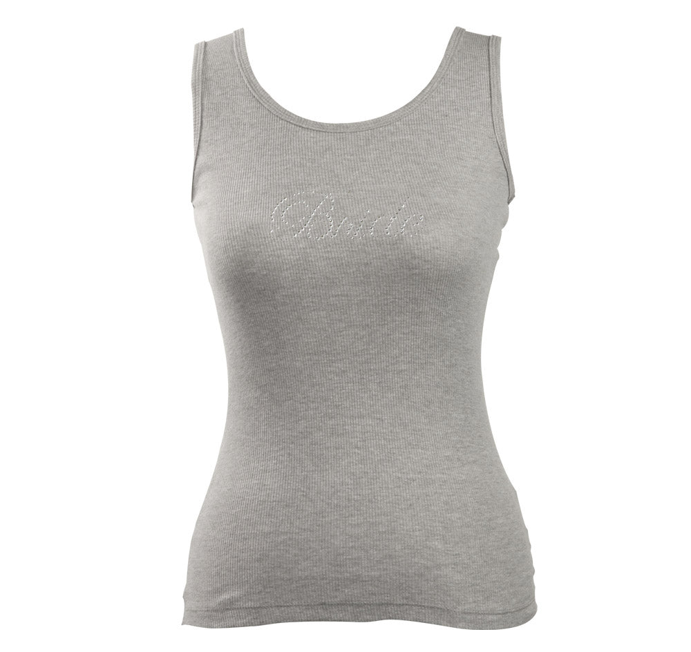 Rhinestone Bride Tank