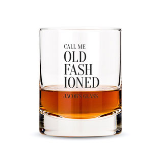 Personalized Whiskey Glass - Old Fashioned