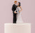 Mr. & Mrs. Ampersand Bride & Groom Cake Topper