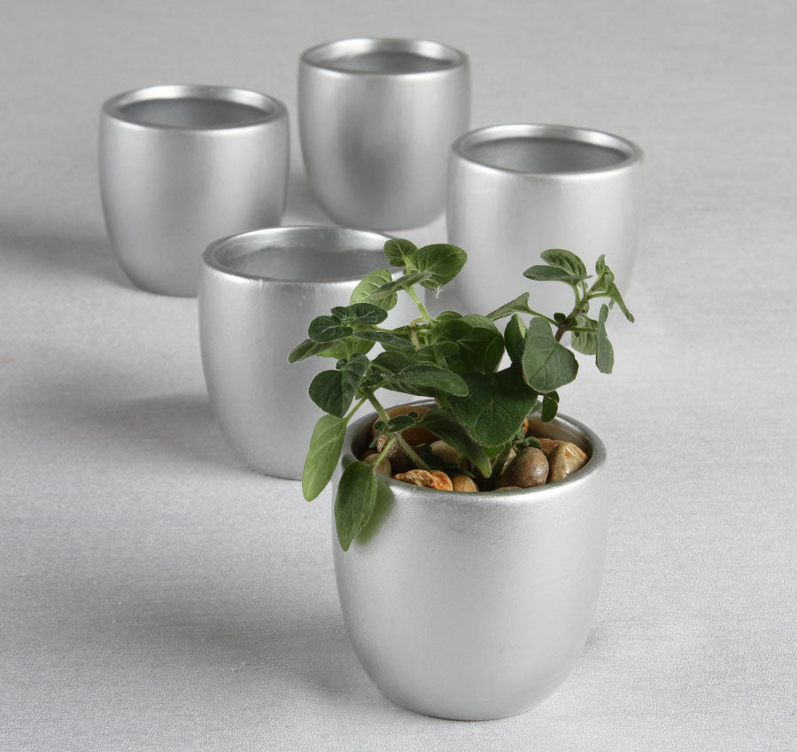 plain ceramic plant pots Plain Round Flower Pots