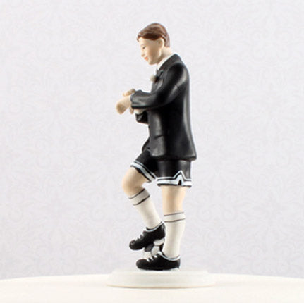 Soccer Groom Figurine