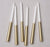 Gold Taper Candles - 6 CT