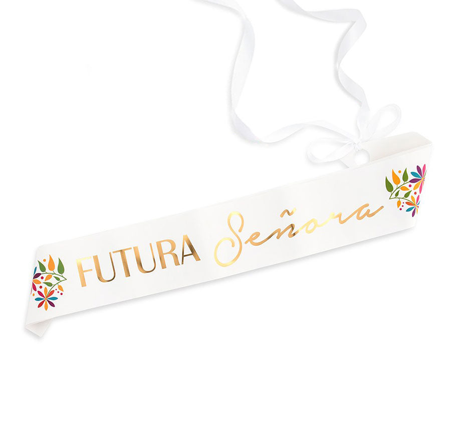 Fiesta Future Señora Paper Sash