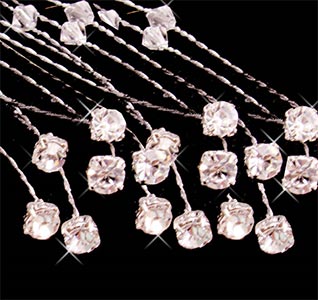 Crystal &amp; Rhinestone Bouquet Jewelry Pins - (Set of 6)